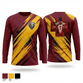 Long Sleeve Performance Shirt, Florin Panthers, , Teamtime, Team time, sublimation, custom sports apparel, team uniforms, spirit wear, spiritwear, sports uniforms, custom shirts, team store, custom team store, fundraiser sports, apparel fundraiser