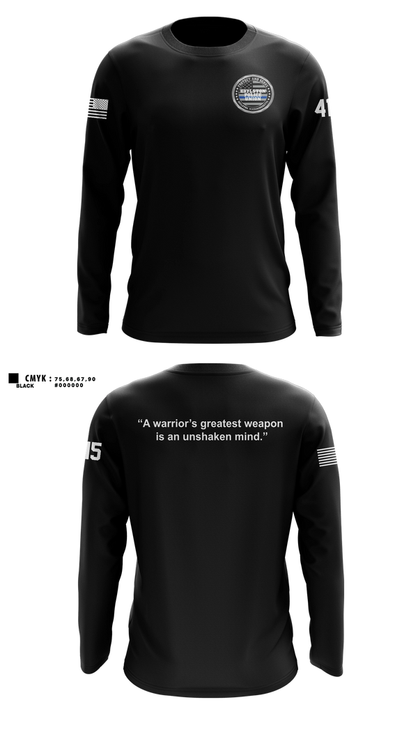 Long Sleeve Performance Shirt, Boylston Police Gear, Police, Teamtime, Team time, sublimation, custom sports apparel, team uniforms, spirit wear, spiritwear, sports uniforms, custom shirts, team store, custom team store, fundraiser sports, apparel fundraiser
