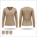 Joint Transportation Management System 47336368 Women's Long Sleeve V-neck Shirt - 1