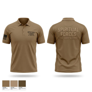 Short Sleeve Performance Polo, Spiritual Forces The Lords Army, Police, Teamtime, Team time, sublimation, custom sports apparel, team uniforms, spirit wear, spiritwear, sports uniforms, custom shirts, team store, custom team store, fundraiser sports, apparel fundraiser