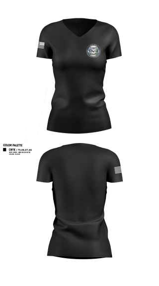Womens Short Sleeve Vneck Shirt, DASA DE&C Partner Relationship Management, , Teamtime, Team time, sublimation, custom sports apparel, team uniforms, spirit wear, spiritwear, sports uniforms, custom shirts, team store, custom team store, fundraiser sports, apparel fundraiser