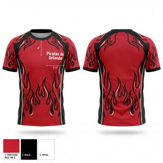 Short Sleeve Performance Shirt, Piratas de Orlando, Men's Basketball, Teamtime, Team time, sublimation, custom sports apparel, team uniforms, spirit wear, spiritwear, sports uniforms, custom shirts, team store, custom team store, fundraiser sports, apparel fundraiser