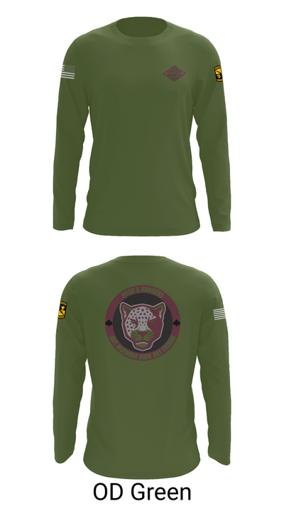 Ross Rangers 12757197 Long Sleeve Performance Shirt 46