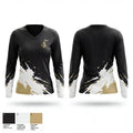 Warren G. Harding High School Baseball 44679717 Women's Long Sleeve V-neck Shirt - 1