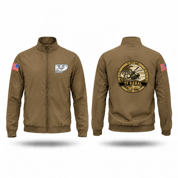 Windbreaker, TF Sabal, National Guard, Teamtime, Team time, sublimation, custom sports apparel, team uniforms, spirit wear, spiritwear, sports uniforms, custom shirts, team store, custom team store, fundraiser sports, apparel fundraiser