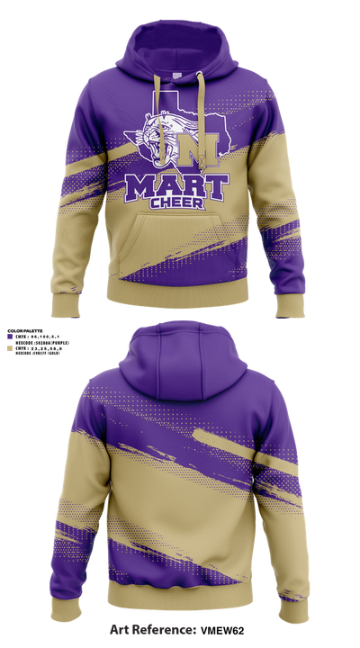 Mart High School Cheer 35729966 Hoodie - 1