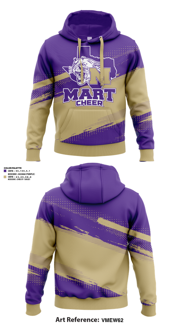 Hoodie, Mart High School Cheer, Cheer, Teamtime, Team time, sublimation, custom sports apparel, team uniforms, spirit wear, spiritwear, sports uniforms, custom shirts, team store, custom team store, fundraiser sports, apparel fundraiser