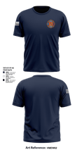 North Conway Fire Department 95388700 Short Sleeve Performance Shirt - 25