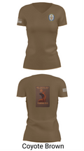 Uss Carter Hall 96042318 Women's Short Sleeve V-neck Shirt - 8