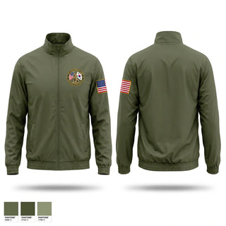 Windbreaker, HHC USAG YONGSAN-CASEY, Army, Teamtime, Team time, sublimation, custom sports apparel, team uniforms, spirit wear, spiritwear, sports uniforms, custom shirts, team store, custom team store, fundraiser sports, apparel fundraiser