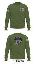 Dewey Police Department 16354640 Crew Neck Sweatshirt - 43