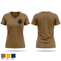 143d ESC Women's Short Sleeve V-neck Shirt - 1