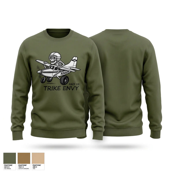 Crew Neck Sweatshirt, Trike Envy, Spirit Store, Teamtime, Team time, sublimation, custom sports apparel, team uniforms, spirit wear, spiritwear, sports uniforms, custom shirts, team store, custom team store, fundraiser sports, apparel fundraiser