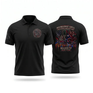 Short Sleeve Performance Polo, Milwaukee Area Safe Streets Gang Task Force v.2, Police, Teamtime, Team time, sublimation, custom sports apparel, team uniforms, spirit wear, spiritwear, sports uniforms, custom shirts, team store, custom team store, fundraiser sports, apparel fundraiser