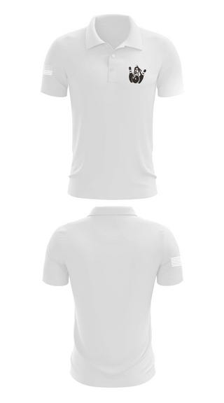 Short Sleeve Performance Polo, Pocahontas Area, Bowling, Teamtime, Team time, sublimation, custom sports apparel, team uniforms, spirit wear, spiritwear, sports uniforms, custom shirts, team store, custom team store, fundraiser sports, apparel fundraiser