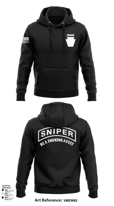 Zodiac 61144818 Hoodie - 103
