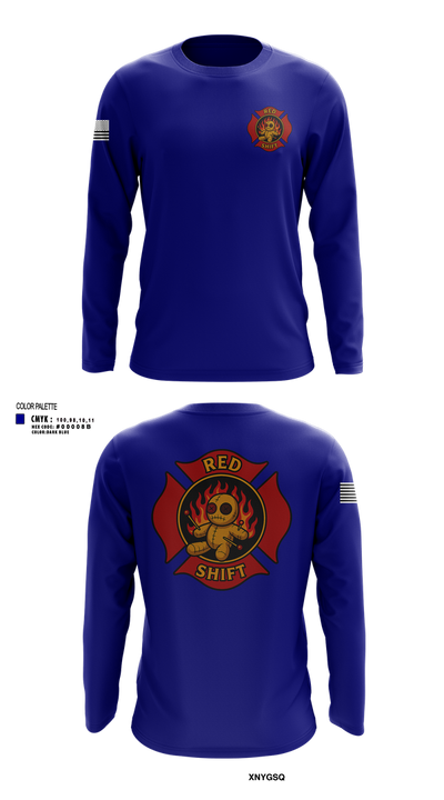 City of Lake Geneva Fire Department 76395935 Long Sleeve Performance Shirt 102