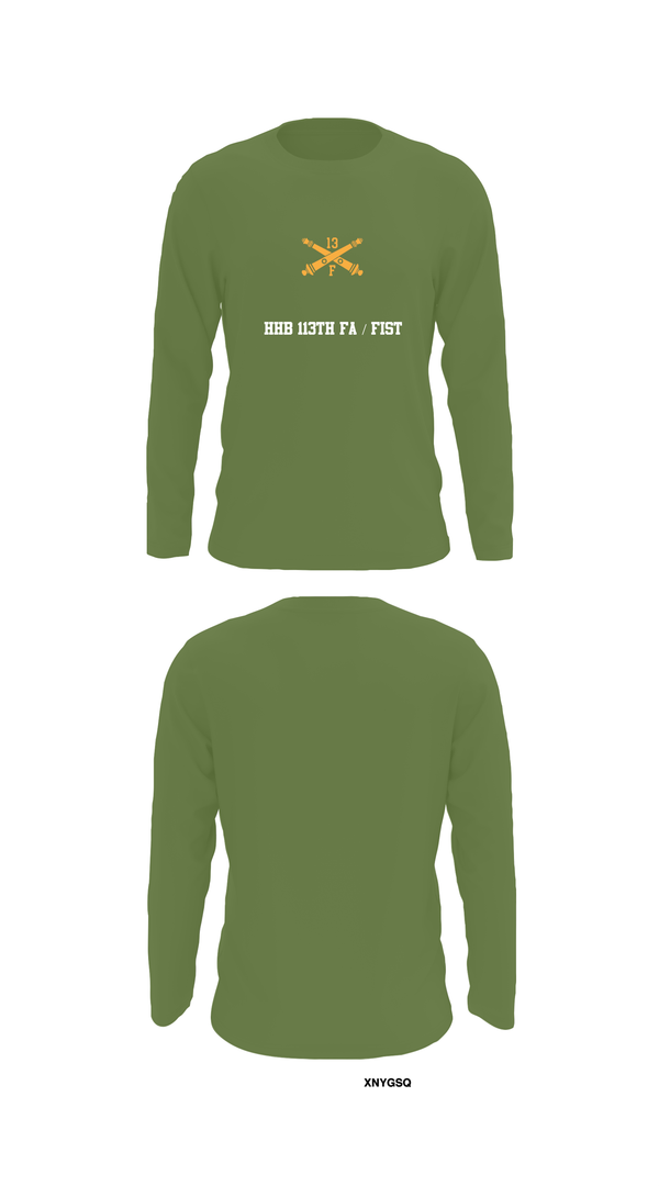 Long Sleeve Performance Shirt, HHB 113th FA / FIST, , Teamtime, Team time, sublimation, custom sports apparel, team uniforms, spirit wear, spiritwear, sports uniforms, custom shirts, team store, custom team store, fundraiser sports, apparel fundraiser