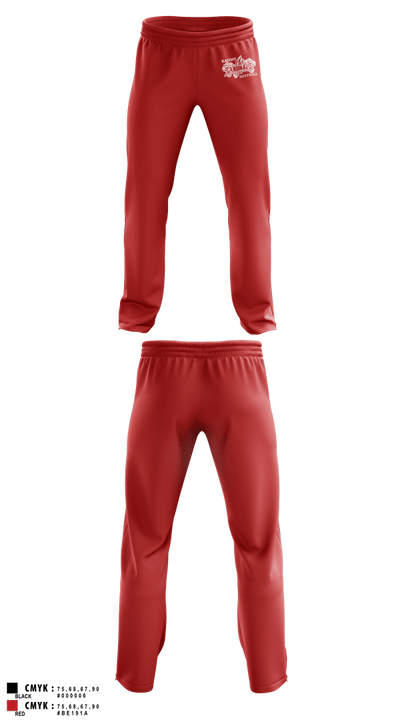 Raging Cardinals 3214463 Softball Pants - 2