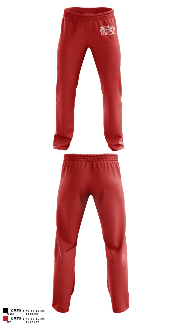 Softball Pants, Raging Cardinals, Softball, Teamtime, Team time, sublimation, custom sports apparel, team uniforms, spirit wear, spiritwear, sports uniforms, custom shirts, team store, custom team store, fundraiser sports, apparel fundraiser