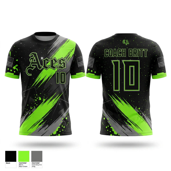 Short Sleeve Performance Shirt, Cosmo Aces, Baseball, Teamtime, Team time, sublimation, custom sports apparel, team uniforms, spirit wear, spiritwear, sports uniforms, custom shirts, team store, custom team store, fundraiser sports, apparel fundraiser