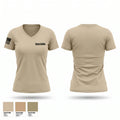 Constable 57013514 Women's Short Sleeve V-neck Shirt - 1