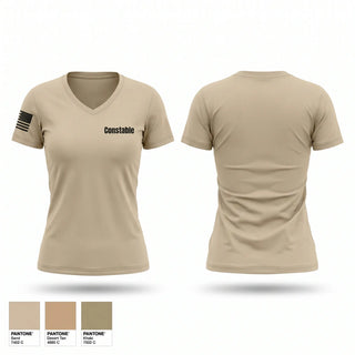 Womens Short Sleeve Vneck Shirt, Constable, Police, Teamtime, Team time, sublimation, custom sports apparel, team uniforms, spirit wear, spiritwear, sports uniforms, custom shirts, team store, custom team store, fundraiser sports, apparel fundraiser