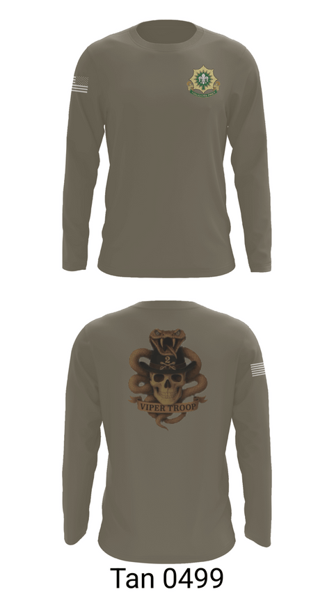 Long Sleeve Performance Shirt, 2CR, Army, Teamtime, Team time, sublimation, custom sports apparel, team uniforms, spirit wear, spiritwear, sports uniforms, custom shirts, team store, custom team store, fundraiser sports, apparel fundraiser