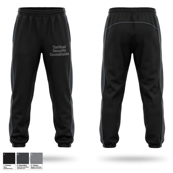 Sweatpants, Tactical Security Consultants, , Teamtime, Team time, sublimation, custom sports apparel, team uniforms, spirit wear, spiritwear, sports uniforms, custom shirts, team store, custom team store, fundraiser sports, apparel fundraiser