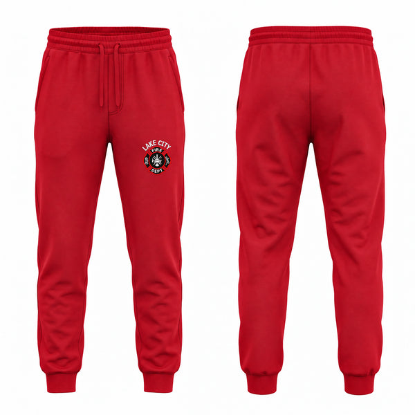 Sweatpants, Lake City Fire Department, Fire Department, Teamtime, Team time, sublimation, custom sports apparel, team uniforms, spirit wear, spiritwear, sports uniforms, custom shirts, team store, custom team store, fundraiser sports, apparel fundraiser