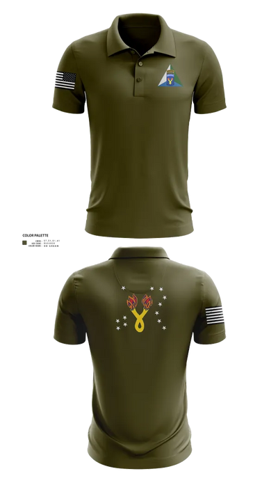 196th IN BDE (JPMRC) 73978795 Short Sleeve Performance Polo - 115