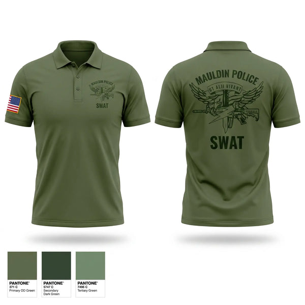 Short Sleeve Performance Polo, MPD SWAT, Police, Teamtime, Team time, sublimation, custom sports apparel, team uniforms, spirit wear, spiritwear, sports uniforms, custom shirts, team store, custom team store, fundraiser sports, apparel fundraiser
