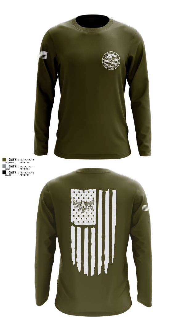 Long Sleeve Performance Shirt, PCSO Black Knights, , Teamtime, Team time, sublimation, custom sports apparel, team uniforms, spirit wear, spiritwear, sports uniforms, custom shirts, team store, custom team store, fundraiser sports, apparel fundraiser
