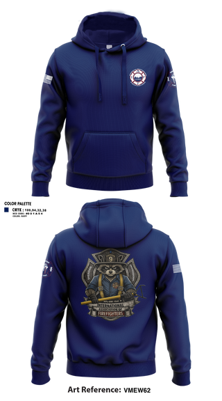 Hoodie, Sheridan fire district, Fire Department, Teamtime, Team time, sublimation, custom sports apparel, team uniforms, spirit wear, spiritwear, sports uniforms, custom shirts, team store, custom team store, fundraiser sports, apparel fundraiser