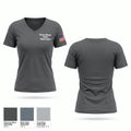 Rocky Mount Police Department Women's Short Sleeve V-neck Shirt - 1