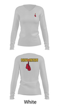 PADWORKPAPI 14529030 Women's Long Sleeve V-neck Shirt - 16