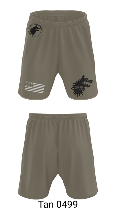 Wolf Combatives Athletic Shorts With Pockets - 69