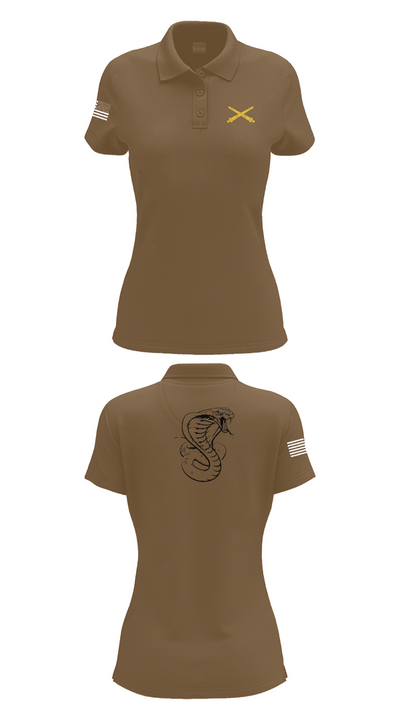 Cobra 3-321 FAR 80626179 Women's Short Sleeve Performance Polo  - 15