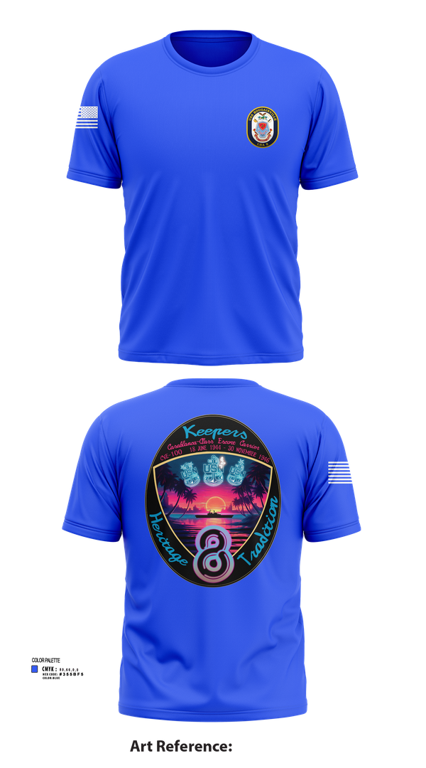 Short Sleeve Performance Shirt, USS Bougainville CPO, , Teamtime, Team time, sublimation, custom sports apparel, team uniforms, spirit wear, spiritwear, sports uniforms, custom shirts, team store, custom team store, fundraiser sports, apparel fundraiser