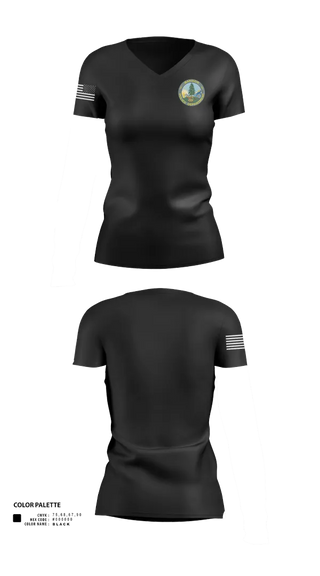 Womens Short Sleeve Vneck Shirt, Bangor PD, Police, Teamtime, Team time, sublimation, custom sports apparel, team uniforms, spirit wear, spiritwear, sports uniforms, custom shirts, team store, custom team store, fundraiser sports, apparel fundraiser