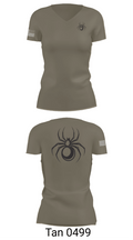 Crime Suppression Unit 85387031 Women's Short Sleeve V-neck Shirt - 6