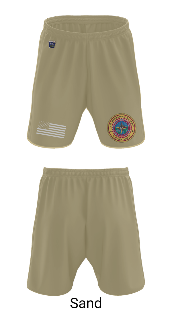 Athletic Shorts With Pockets, 4th Medical Logistics, Marines, Teamtime, Team time, sublimation, custom sports apparel, team uniforms, spirit wear, spiritwear, sports uniforms, custom shirts, team store, custom team store, fundraiser sports, apparel fundraiser