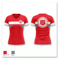 The Salvation Army Emergency Disaster Services 70119899 Women's Short Sleeve V-neck Shirt - 1