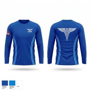 Long Sleeve Performance Shirt, JETS, EMS/EMT, Teamtime, Team time, sublimation, custom sports apparel, team uniforms, spirit wear, spiritwear, sports uniforms, custom shirts, team store, custom team store, fundraiser sports, apparel fundraiser