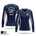 Rescue 301 Women's Long Sleeve V-neck Shirt - 1