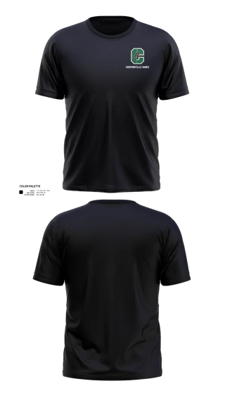 Old School Cotton Feel Shirt, Coopersville Dance Team, Spirit Store, Teamtime, Team time, sublimation, custom sports apparel, team uniforms, spirit wear, spiritwear, sports uniforms, custom shirts, team store, custom team store, fundraiser sports, apparel fundraiser