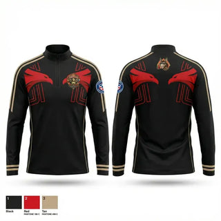 Quarter Zip Jacket, Plano United, Men's Soccer, Teamtime, Team time, sublimation, custom sports apparel, team uniforms, spirit wear, spiritwear, sports uniforms, custom shirts, team store, custom team store, fundraiser sports, apparel fundraiser