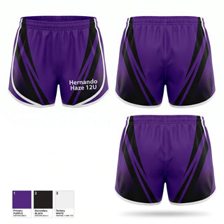 Womens Shorts, Hernando Haze 12U, Softball, Teamtime, Team time, sublimation, custom sports apparel, team uniforms, spirit wear, spiritwear, sports uniforms, custom shirts, team store, custom team store, fundraiser sports, apparel fundraiser
