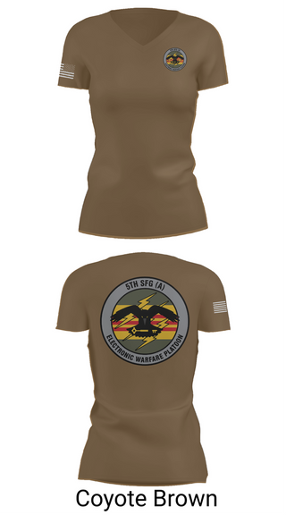 Womens Short Sleeve Vneck Shirt, MICO GSB 5TH GROUP EW PLATOON, , Teamtime, Team time, sublimation, custom sports apparel, team uniforms, spirit wear, spiritwear, sports uniforms, custom shirts, team store, custom team store, fundraiser sports, apparel fundraiser