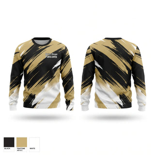 Crew Neck Sweatshirt, Baton Rouge Falcons, Women's Basketball, Teamtime, Team time, sublimation, custom sports apparel, team uniforms, spirit wear, spiritwear, sports uniforms, custom shirts, team store, custom team store, fundraiser sports, apparel fundraiser